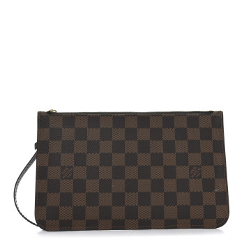 LOUIS VUITTON Damier Ebene Neverfull MM GM Pochette