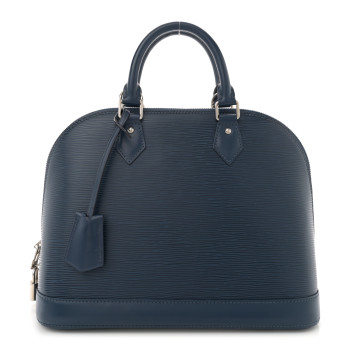 LOUIS VUITTON Epi Alma PM Indigo