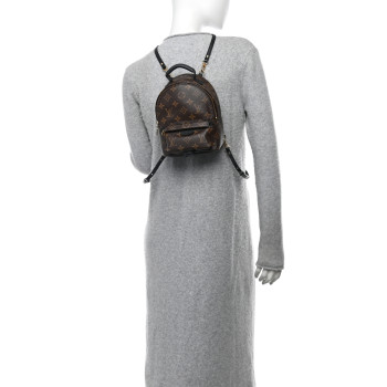 LOUIS VUITTON Monogram Palm Springs Backpack Mini