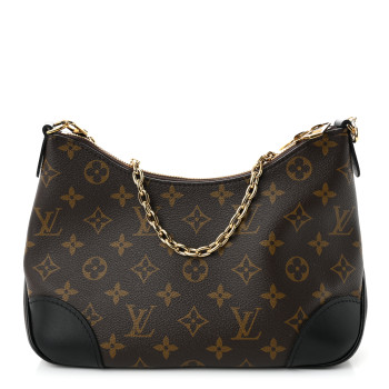 LOUIS VUITTON Monogram Boulogne NM Black