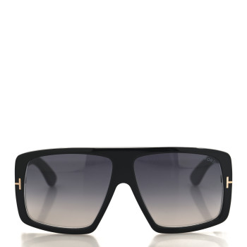 TOM FORD Raven Square Sunglasses TF1036 Black