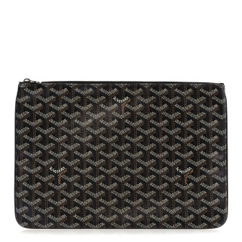 GOYARD Goyardine Senat Pochette MM Black