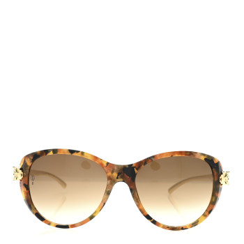 CARTIER Panthere Wild De Cartier Sunglasses Tortoise