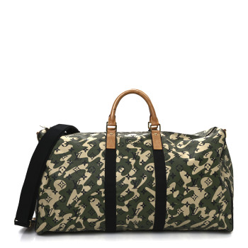 LOUIS VUITTON Monogramouflage Keepall 55