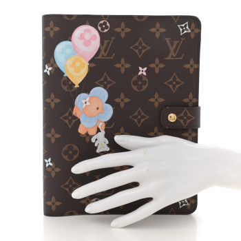 LOUIS VUITTON Monogram Triplets Desk Agenda Cover