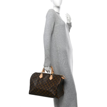 LOUIS VUITTON Monogram Speedy 35