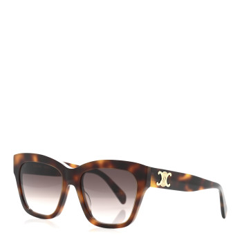 CELINE Acetate Triomphe 09 Sunglasses CL40253I Classic Havana