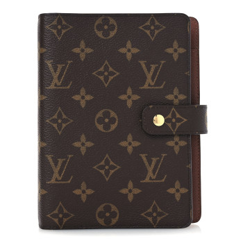 LOUIS VUITTON Monogram Medium Ring Agenda Cover