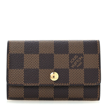 LOUIS VUITTON Damier Ebene Multicles 6 Key Holder