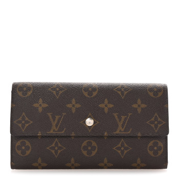 LOUIS VUITTON Monogram Sarah Wallet