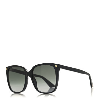 GUCCI Acetate GG Sunglasses GG0022S Black