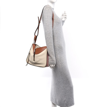 LOEWE Calfskin Small Hammock Shoulder Bag Peach