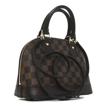LOUIS VUITTON Damier Ebene Alma BB