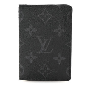 LOUIS VUITTON Monogram Eclipse Pocket Organizer NM