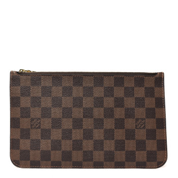 LOUIS VUITTON Damier Ebene Neverfull MM GM Pochette