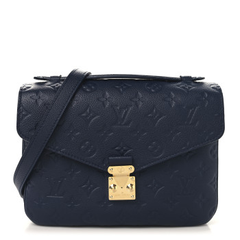 LOUIS VUITTON Empreinte Pochette Metis Navy