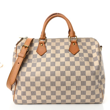 LOUIS VUITTON Damier Azur Speedy Bandouliere 30