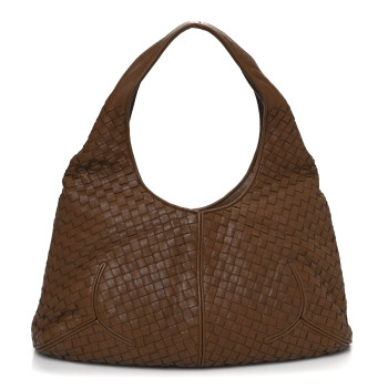 BOTTEGA VENETA Nappa Intrecciato Ball Hobo Noce BOTTEGA VENETA Nappa Intrecciato Ball Hobo Noce