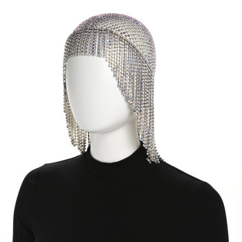 GUCCI Swarovski Crystal Headpiece Silver