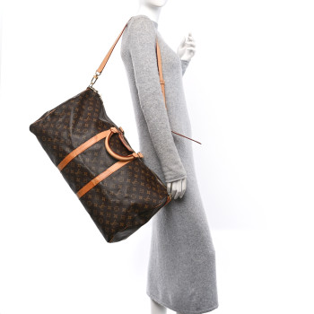 LOUIS VUITTON Monogram Keepall Bandouliere 55