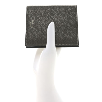 MULBERRY Classic Grain Tri-fold Wallet Grey
