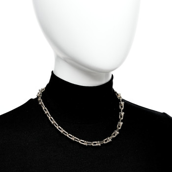 TIFFANY 18K Yellow Gold Medium HardWear Link Necklace