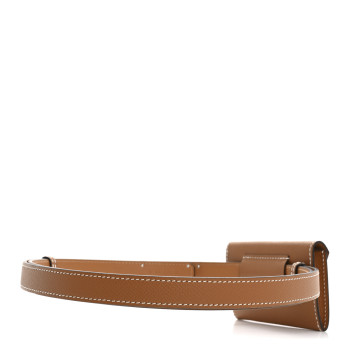 HERMES Epsom Kelly Pocket Belt Gold