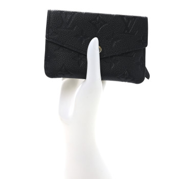 LOUIS VUITTON Empreinte Key Pouch Black