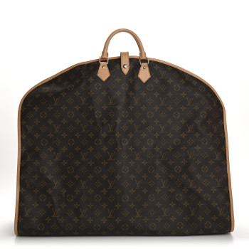 LOUIS VUITTON Monogram Garment Cover 2 Hangers