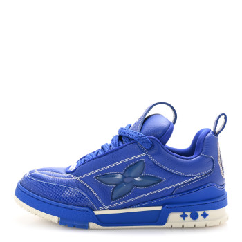 LOUIS VUITTON Mens LV Skate Sneakers 7.5 Blue