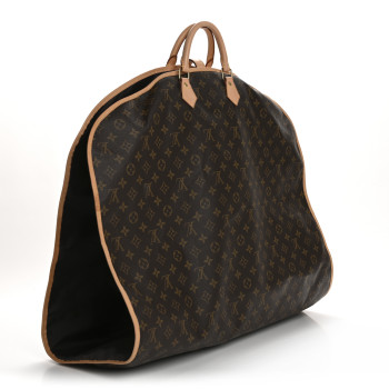 LOUIS VUITTON Monogram Garment Cover 2 Hangers