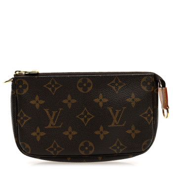 LOUIS VUITTON Monogram Petit Bucket Pouch