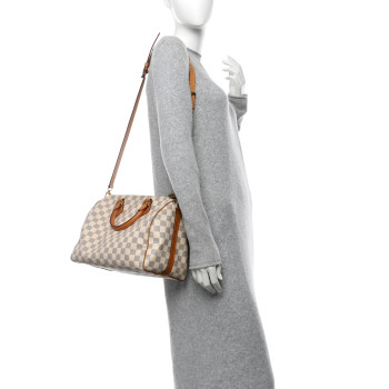 LOUIS VUITTON Damier Azur Speedy Bandouliere 30