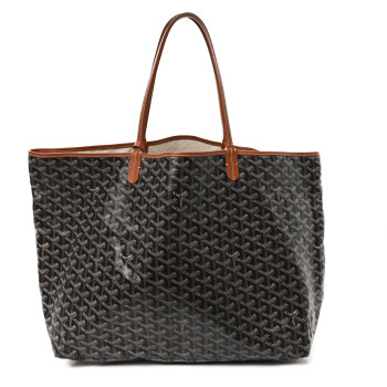 GOYARD Goyardine Saint Louis GM Black Gold
