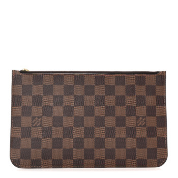 LOUIS VUITTON Damier Ebene Neverfull MM GM Pochette