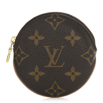 LOUIS VUITTON Monogram Round Coin Purse