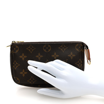 LOUIS VUITTON Monogram Petit Bucket Pouch