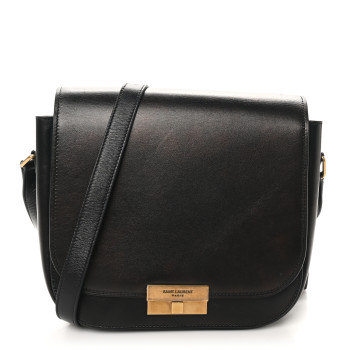 SAINT LAURENT Calfskin Betty Messenger Black