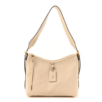 LOUIS VUITTON Empreinte Carryall PM Cream