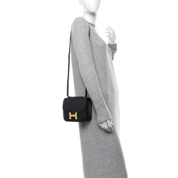 HERMES Epsom Constance 18 Black