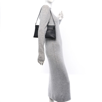 HERMES Chevre Chamkila Kelly Elan Black