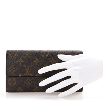 LOUIS VUITTON Monogram Sarah Wallet