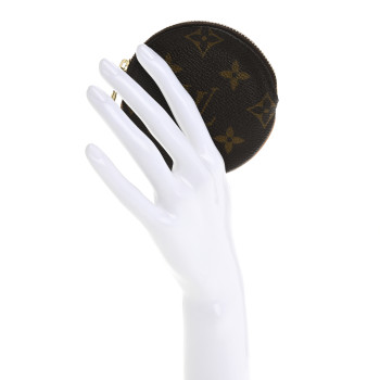 LOUIS VUITTON Monogram Round Coin Purse