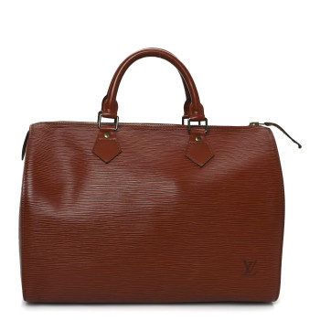 LOUIS VUITTON Epi Speedy 30 Kenyan Fawn