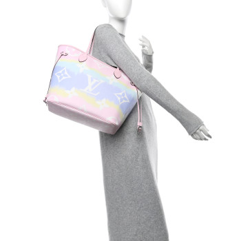 LOUIS VUITTON Monogram Escale Neverfull MM Pastel