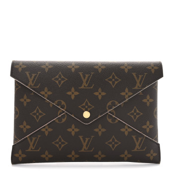 LOUIS VUITTON Monogram Large Kirigami Pochette Insert Rose Ballerine