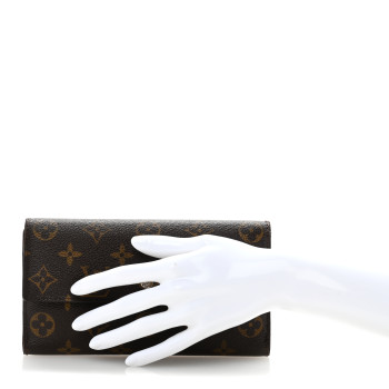 LOUIS VUITTON Monogram Sarah Wallet