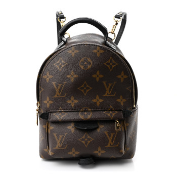 LOUIS VUITTON Monogram Palm Springs Backpack Mini