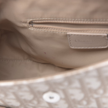 CHRISTIAN DIOR Monogram Mini Romantique Trotter Bag Rose