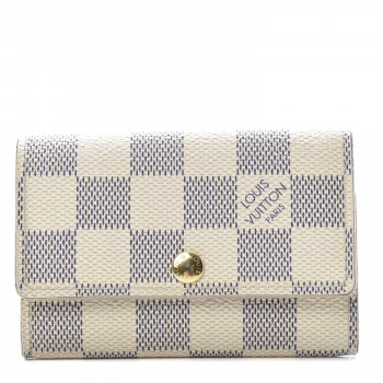 LOUIS VUITTON Damier Azur Multicles 6 Key Holder